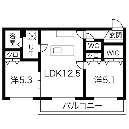 Ｇｒａｎｅｉｇｅ　Ｙａｍａｈａｎａの物件間取画像